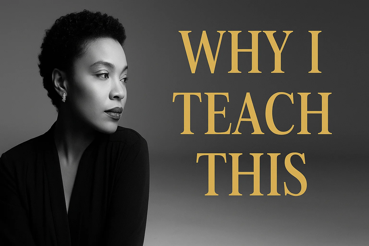 Why I teach business and financial intelligence